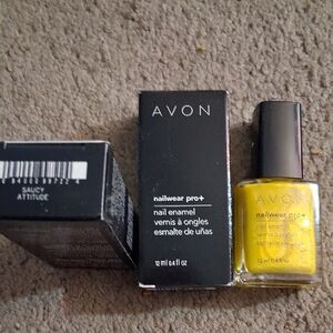 Avon Saucy Attitude Nail Enamel in Bright Yellow